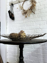 Load image into Gallery viewer, French antique wirework decorative bowl basket