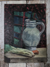 Load image into Gallery viewer, French early 20th Century still life oil painting on board