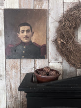 Load image into Gallery viewer, French school 20th Century WW1 Portrait oil painting on canvas French Military soldier