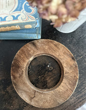 Load image into Gallery viewer, Georgian antique 1808 HMS Caledonia Ship souvenir Wooden hand painted lifebouy