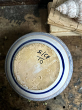 Load image into Gallery viewer, Hand painted Vintage Spanish studio pottery jug pitcher with plaited handle