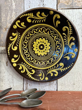 Load image into Gallery viewer, Hungarian hand painted decorative pottery wall plate