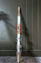 Load image into Gallery viewer, Vintage Pig Stick with Rosettes 1960&#39;s agricultural display show piece