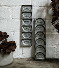 Load image into Gallery viewer, Vintage Galvanised cast metal chocolate mould