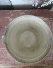 Load image into Gallery viewer, A vintage terracotta tian dairy bowl with glazed rim