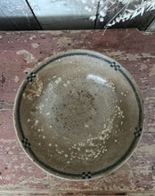 Load image into Gallery viewer, A French vintage glazed chequerboard patterned kitchen fruit bowl
