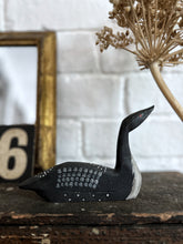 Load image into Gallery viewer, A HAND CRAFTED VINTAGE HAND PAINTED WOODEN DUCK