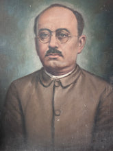 Load image into Gallery viewer, Indian man in Jacket vintage portrait painting