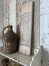 Load image into Gallery viewer, A VINTAGE JAPANESE LIGHT WOOD LAUNDRY WASH BOARD