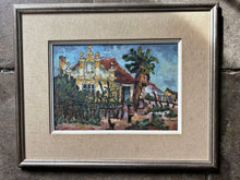Load image into Gallery viewer, Mid 20th Century Tropical Landscape oil painting framed &amp; signed