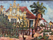 Load image into Gallery viewer, Mid 20th Century Tropical Landscape oil painting framed &amp; signed