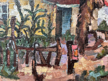 Load image into Gallery viewer, Mid 20th Century Tropical Landscape oil painting framed &amp; signed