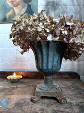 Load image into Gallery viewer, Late 19th Century French Campana design fluted cast iron garden urn