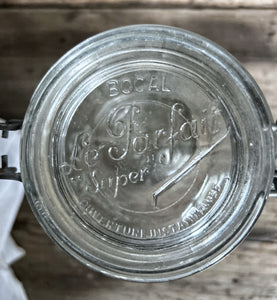 Le Parfait Super French Vintage glass kilner storage jars