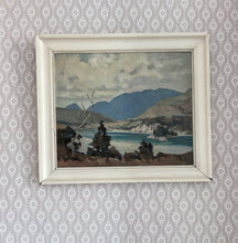Load image into Gallery viewer, Early 20th Century modernist 1930&#39;s Vintage oil painting on board Upper Lake Killarney Ireland signed