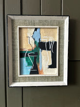 Load image into Gallery viewer, Mid 20th Century Abstract oil painting on board Jug &amp; glass