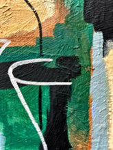 Load image into Gallery viewer, Mid 20th Century Abstract oil painting on board Jug &amp; glass