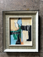 Load image into Gallery viewer, Mid 20th Century Abstract oil painting on board Jug &amp; glass