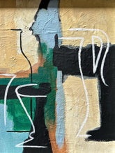 Load image into Gallery viewer, Mid 20th Century Abstract oil painting on board Jug &amp; glass