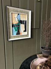 Load image into Gallery viewer, Mid 20th Century Abstract oil painting on board Jug &amp; glass