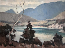 Load image into Gallery viewer, Early 20th Century modernist 1930&#39;s Vintage oil painting on board Upper Lake Killarney Ireland signed