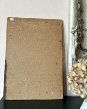 Load image into Gallery viewer, Mid Century Vintage impasto oil painting portrait on board