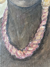 Load image into Gallery viewer, Mid century Vintage Danish Portrait oil painting on Canvas dated 1953 female study