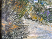 Load image into Gallery viewer, Mid century impasto oil painting on board seascape coastal scene