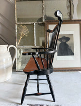 Load image into Gallery viewer, Miniature apprentice piece ercol spindle back wooden sofa