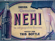 Load image into Gallery viewer, Nehi Vintage drink advertsing sign on card