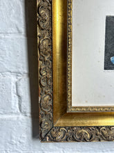 Load image into Gallery viewer, Original Limited edition signed bird print by French Print maker &amp; Illustrator Suzanne Balkanyi "Oiseau Bleu Goura"