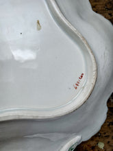 Load image into Gallery viewer, Pair of green &amp; white drab wear dishes circa 1840