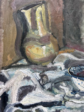 Load image into Gallery viewer, Richard Fitton contempoary oil painting impasto still life on board