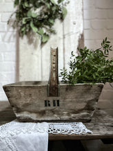 Load image into Gallery viewer, Rustic Vintage French Grape Harvest wooden trug.