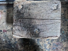 Load image into Gallery viewer, Rustic primitive antique 3 legged milking stool