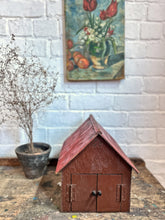 Load image into Gallery viewer, Scratch built primitive folk art toy barn style wooden building 