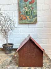 Load image into Gallery viewer, Scratch built primitive folk art toy barn style wooden building