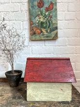 Load image into Gallery viewer, Scratch built primitive folk art toy barn style wooden building 