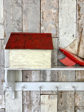 Load image into Gallery viewer, Scratch built primitive folk art toy barn style wooden building