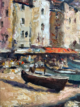 Load image into Gallery viewer, St Tropez France landscape coastal oil painting on board Matt Bruce 2015-2000