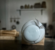 Load image into Gallery viewer, Antique Mid 19th Century Sunderland pottery glass rolling pin sailors sweetheart souvenir