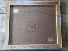 Load image into Gallery viewer, Swedish Vintage Mid 20th Century still life oil painting on board