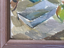 Load image into Gallery viewer, Swedish Vintage Mid 20th Century still life oil painting on board