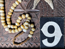 Load image into Gallery viewer, Venetian Murano glass antique champagne marbled  trade beads 