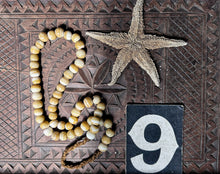 Load image into Gallery viewer, Venetian Murano glass antique champagne marbled  trade beads 