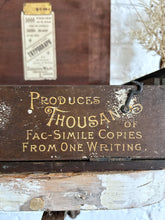 Load image into Gallery viewer, Antique Victorian Zuccato Trypograph wooden box