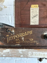 Load image into Gallery viewer, Antique Victorian Zuccato Trypograph wooden box
