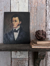 Load image into Gallery viewer, Victorian gentleman oil painting portrait on board