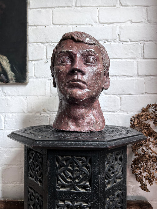 Vintage 20th Century art school plaster bust sculpture