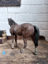 Load image into Gallery viewer, Vintage 1930's cast iron horse with original paint
